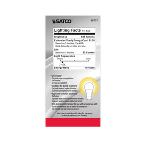 Satco - S9707 - Light Bulb - Frost
