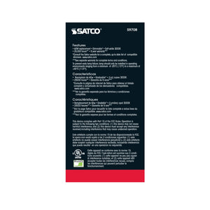Satco - S9708 - Light Bulb - Frost