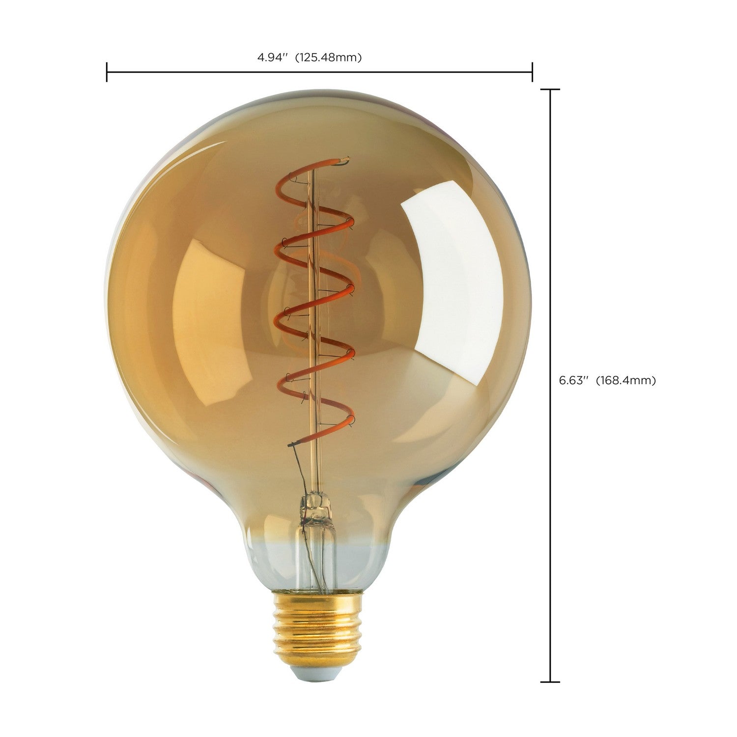 Satco - S9969 - Light Bulb - Transparent Amber