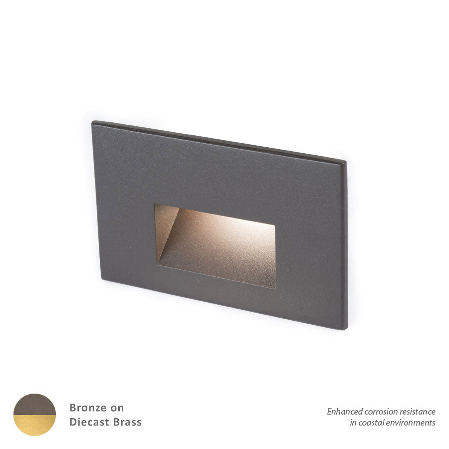 W.A.C. Lighting - 4011-27BBR - LED Step and Wall Light - 4011 - Bronze on Brass