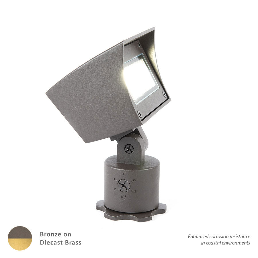 W.A.C. Lighting - 5021-30BBR - LED Flood Light - 5021 - Bronze on Brass