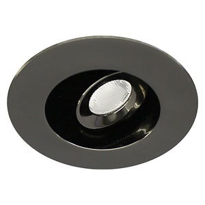 W.A.C. Lighting - HR-LED232R-40-GM - LEDme Miniature Recessed Task Light - Ledme - Gun Metal