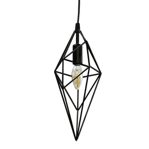 Dainolite Ltd - 918-1P-BK - One Light Pendant - Black