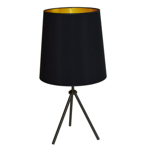 Dainolite Ltd - OD3T-L-698-MB - One Light Table Lamp - Oversized Drum - Black