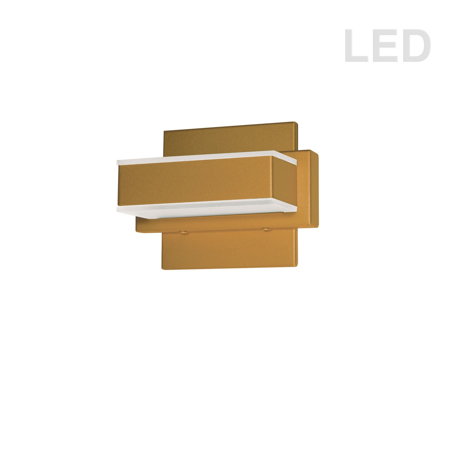 Dainolite Ltd - VLD-215-1W-GLD - LED Vanity Fixture - Aged Brass