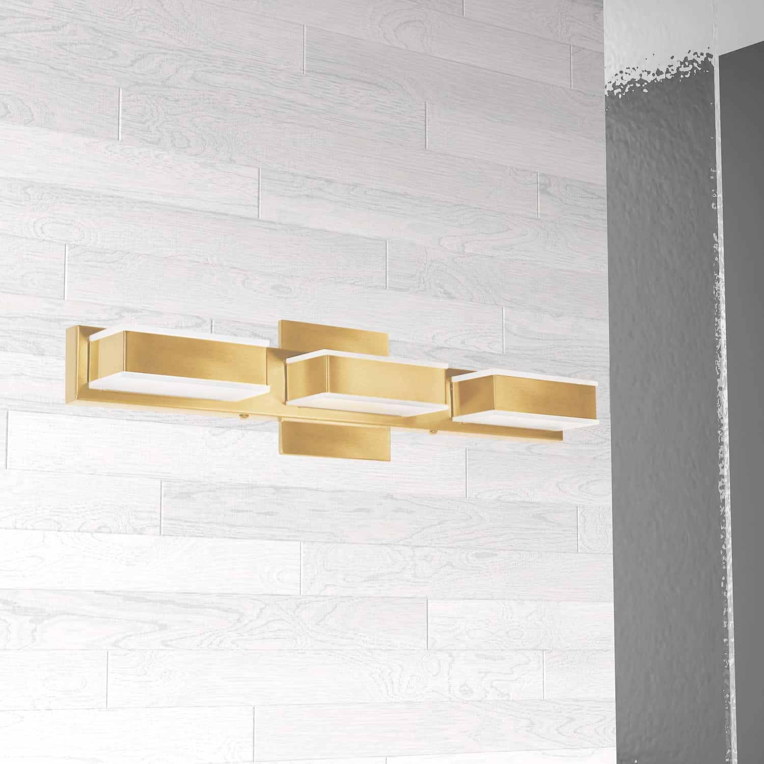 Dainolite Ltd - VLD-215-3W-GLD - LED Vanity Fixture - Aged Brass