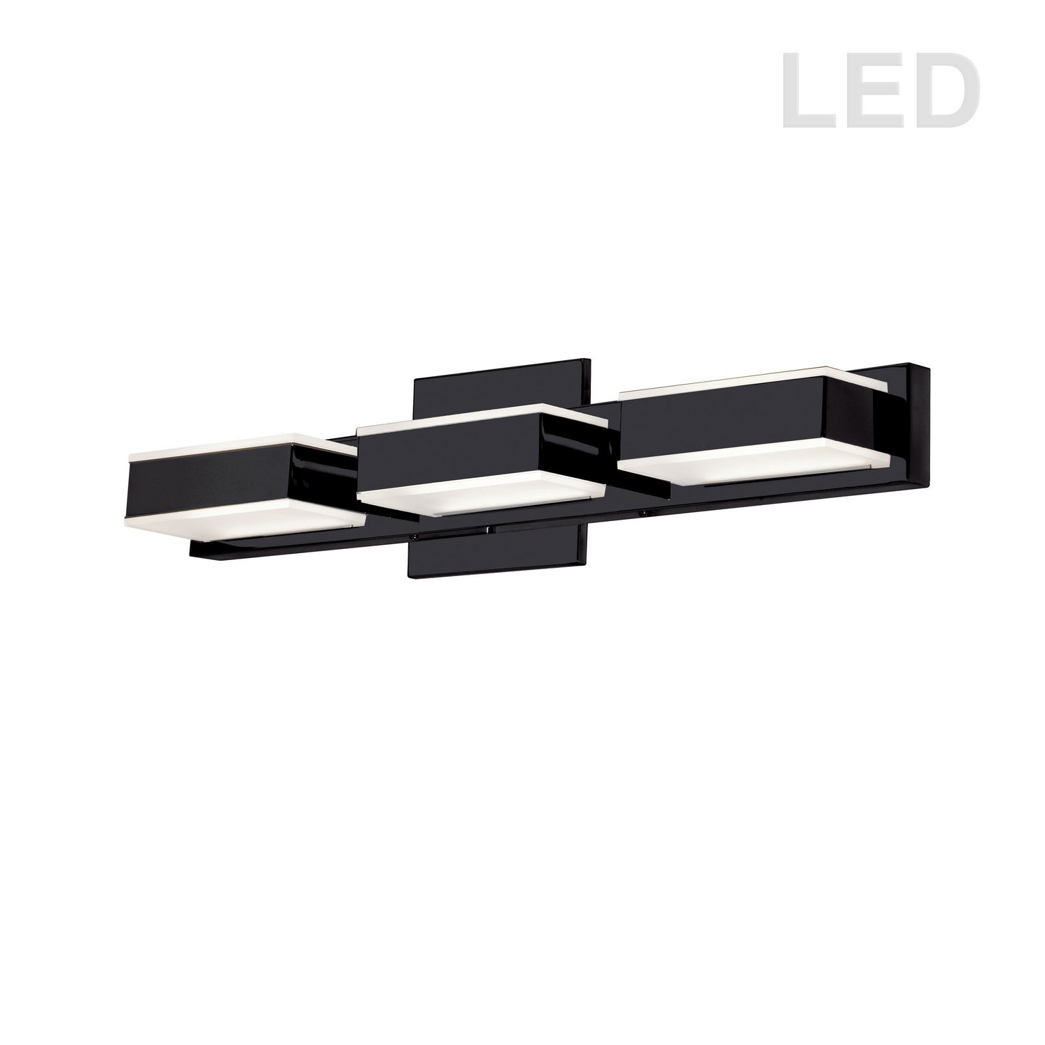 Dainolite Ltd - VLD-215-3W-MB - LED Vanity Fixture - Black