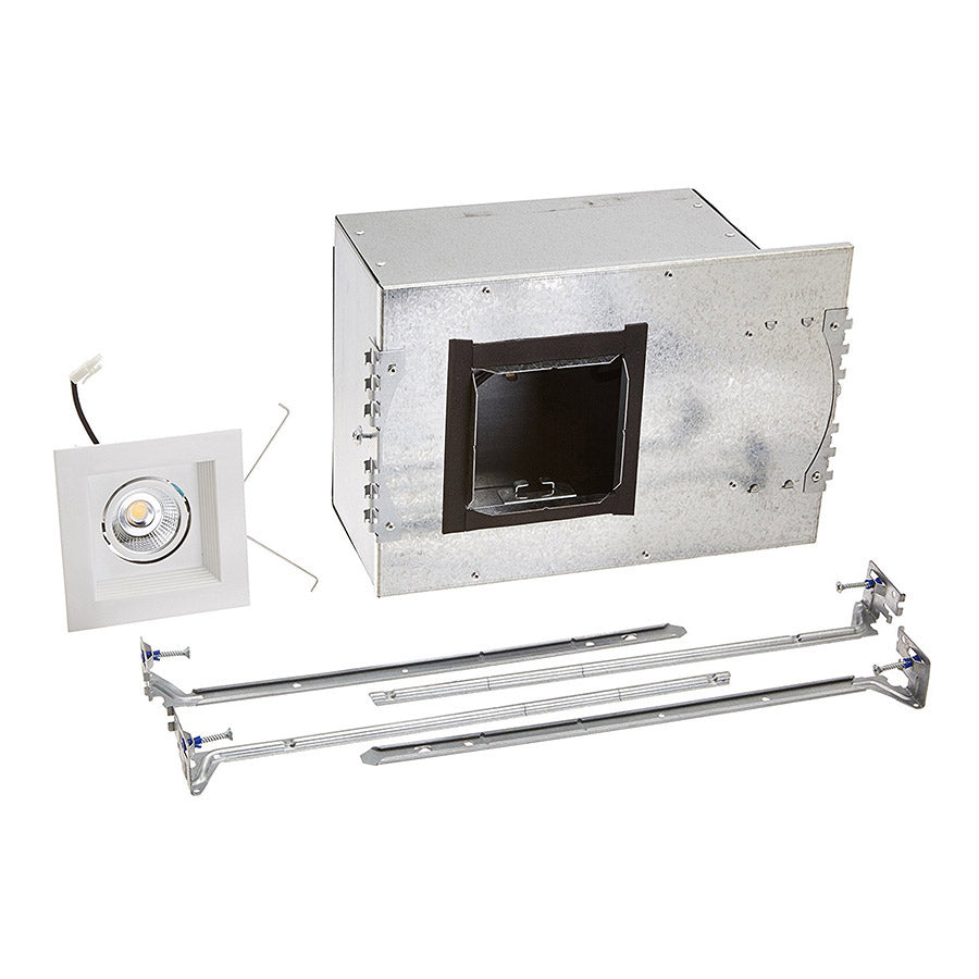 W.A.C. Lighting - MT-3LD111NA-W940WT - LED Single Light New Construction Housing with Trim and Light Engine - Mini Led Multiple Spots - White