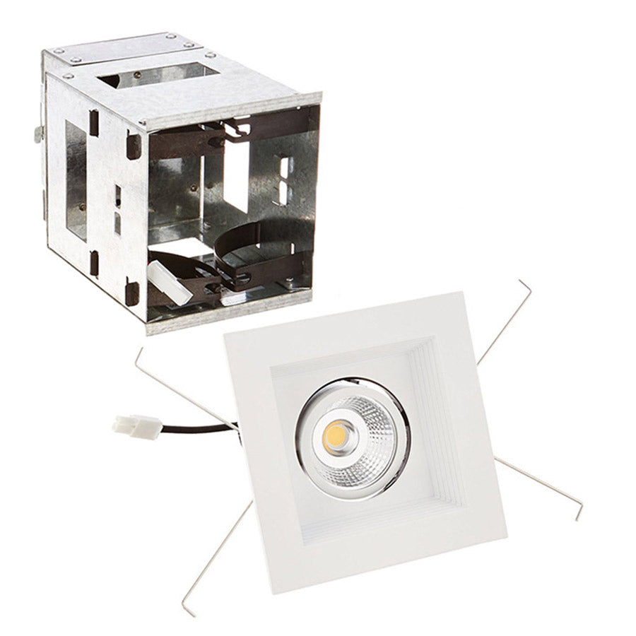 W.A.C. Lighting - MT-3LD111R-W940-WT - LED Single Light Remodel Housing with Trim and Light Engine - Mini Led Multiple Spots - White