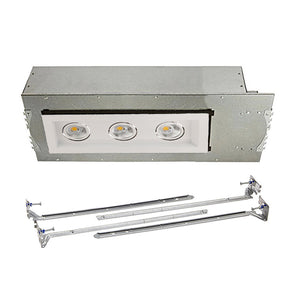 W.A.C. Lighting - MT-3LD311NA-F935WT - LED Three Light New Construction Housing with Trim and Light Engine - Mini Led Multiple Spots - White