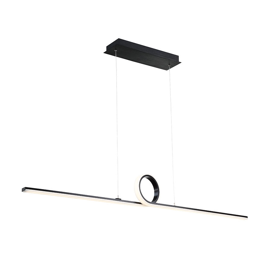 W.A.C. Lighting - PD-23852-BK - LED Pendant - Loophole - Black