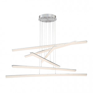 W.A.C. Lighting - PD-29806-AL - LED Chandelier - Stack - Brushed Aluminum