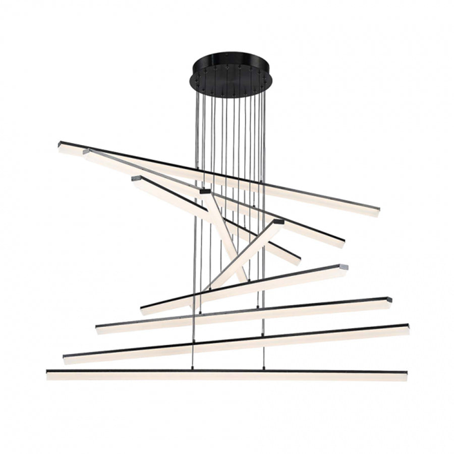 W.A.C. Lighting - PD-29809-BK - LED Pendant - Stack - Black