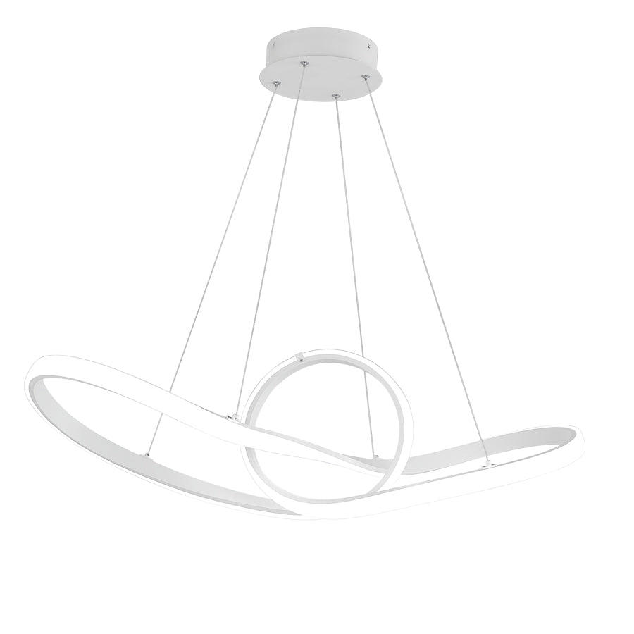 W.A.C. Lighting - PD-87735-WT - LED Chandelier - Vornado - White