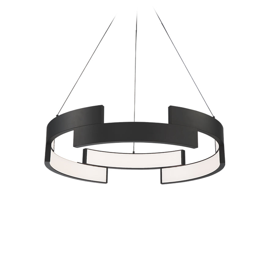 W.A.C. Lighting - PD-95838-BK - LED Pendant - Trap - Black