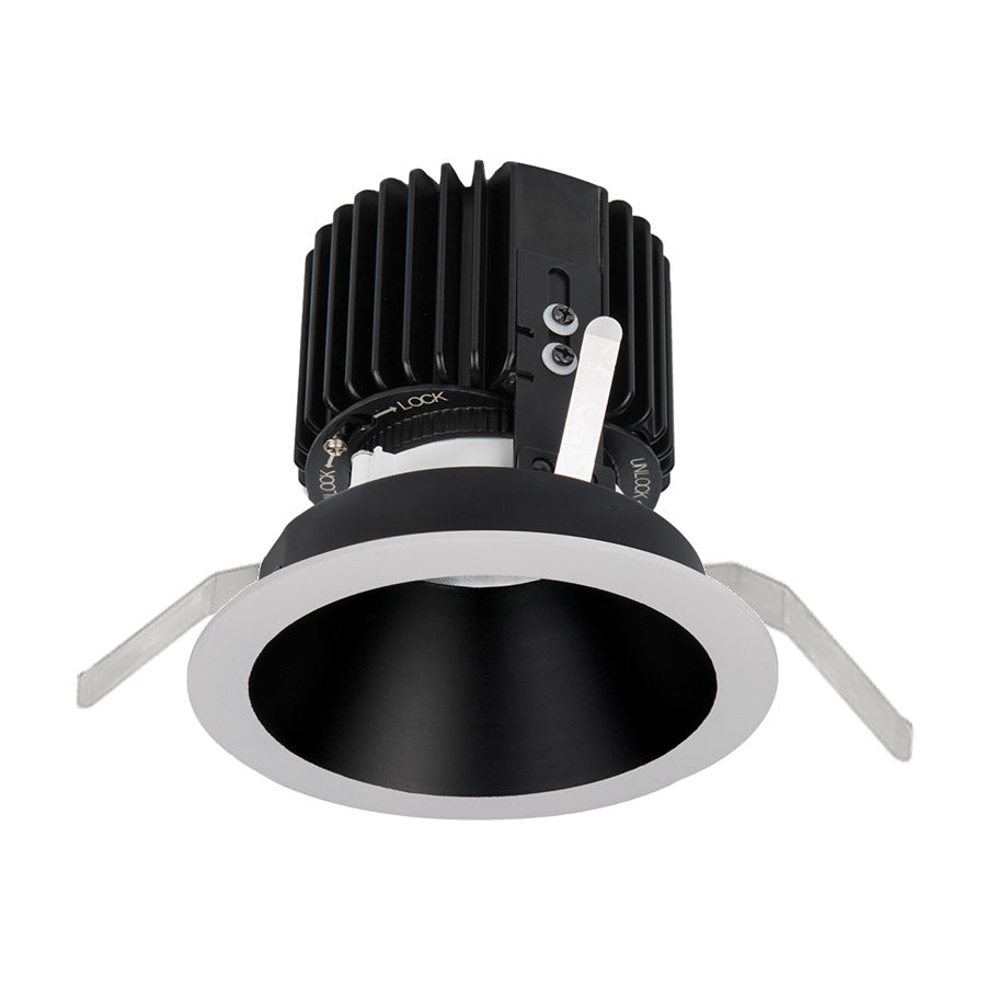 W.A.C. Lighting - R4RD2T-S930-BKWT - LED Trim - Volta - Black/White