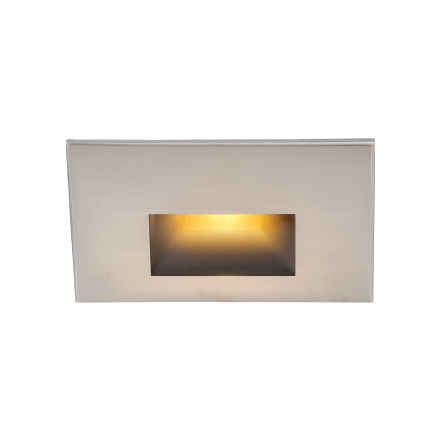 W.A.C. Lighting - WL-LED100F-AM-BN - LED Step and Wall Light - Led100 - Brushed Nickel