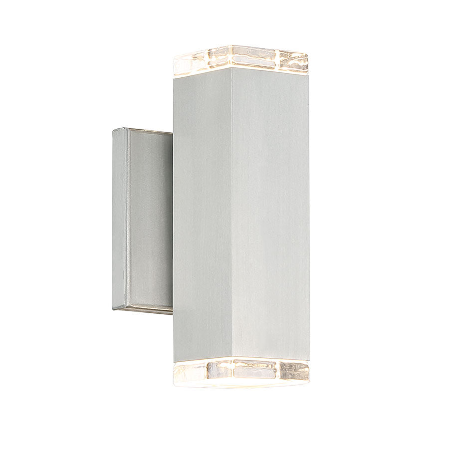 W.A.C. Lighting - WS-W61808-AL - LED Wall Light - Block - Brushed Aluminum