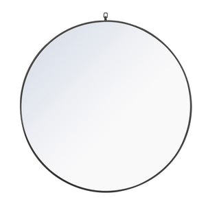 Elegant Lighting - MR4064BK - Mirror - Rowan - Black