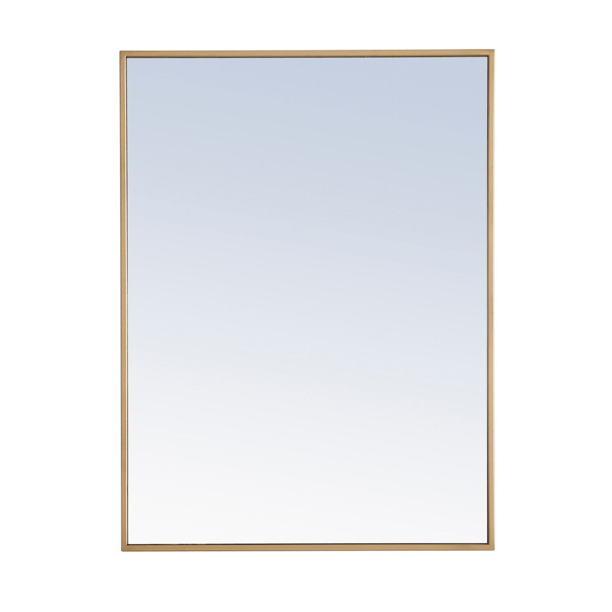 Elegant Lighting - MR4072BR - Mirror - Monet - Brass