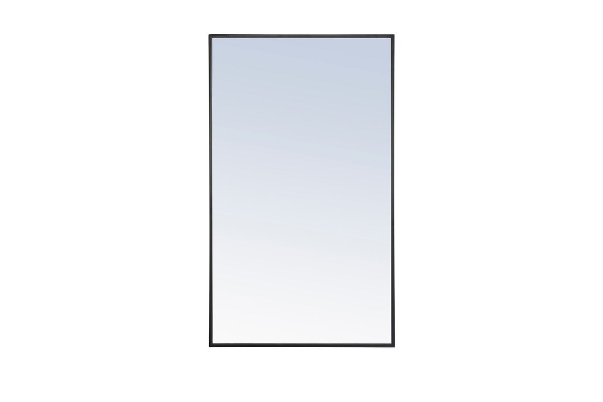 Elegant Lighting - MR4074BK - Mirror - Monet - Black