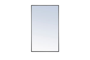 Elegant Lighting - MR4074BK - Mirror - Monet - Black