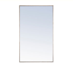 Elegant Lighting - MR4076S - Mirror - Monet - Silver