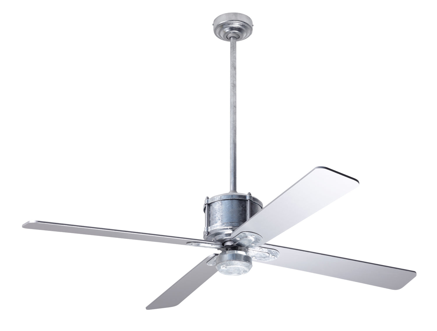 Modern Fan Co - IND-GV-50-SV-NL-CC - 50"Ceiling Fan - Industry DC - Galvanized