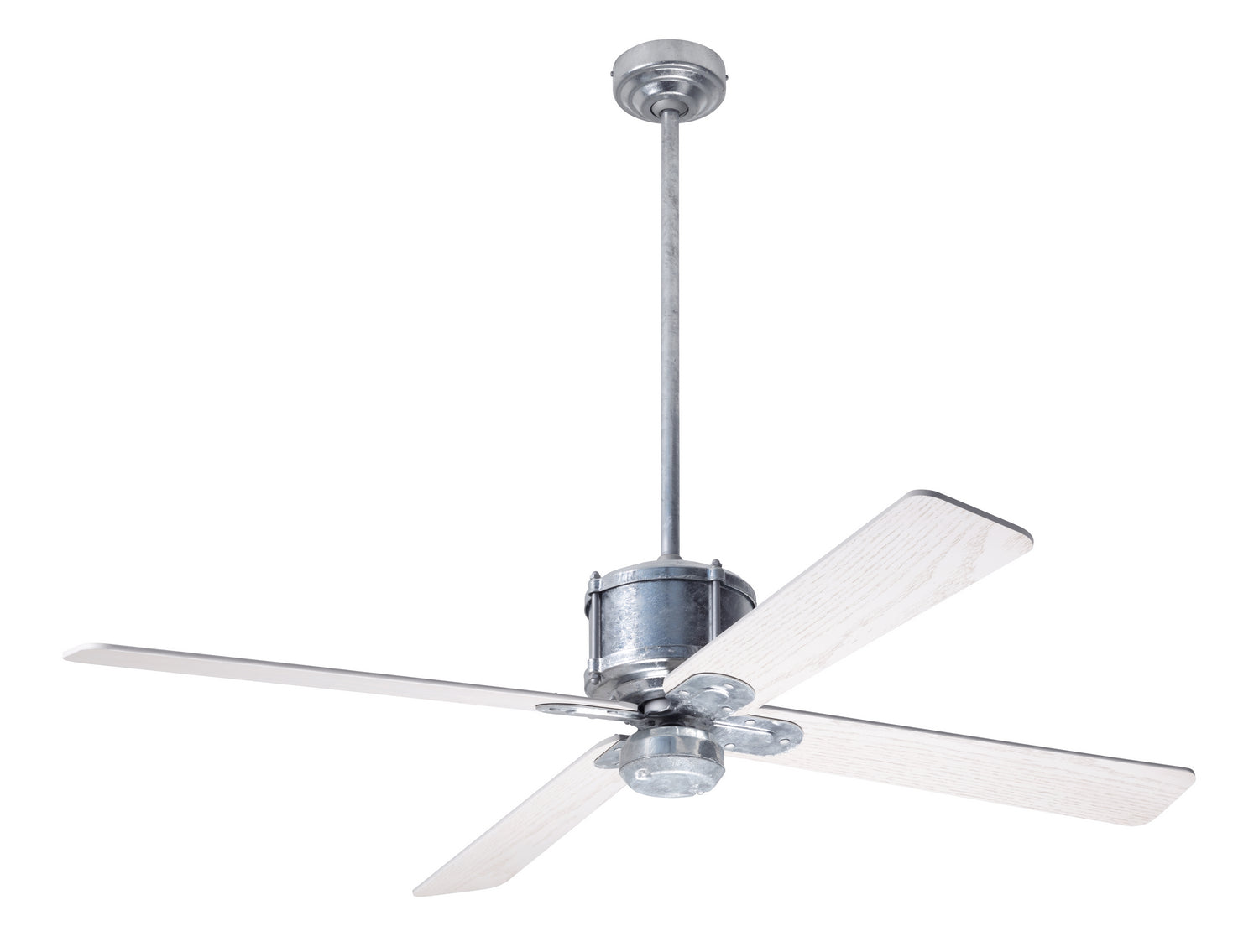 Modern Fan Co - IND-GV-50-WW-NL-CC - 50"Ceiling Fan - Industry DC - Galvanized