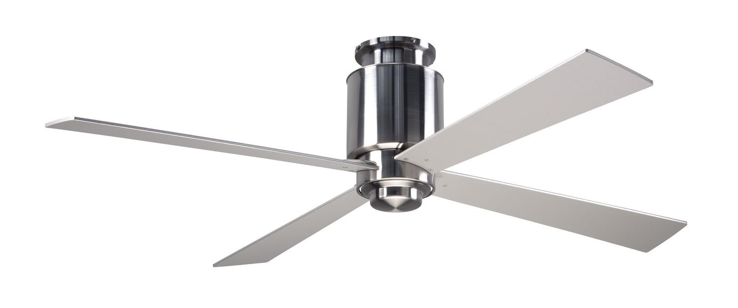 Modern Fan Co - LAP-FM-BN-50-NK-NL-001 - 50"Ceiling Fan - Lapa Flush - Bright Nickel