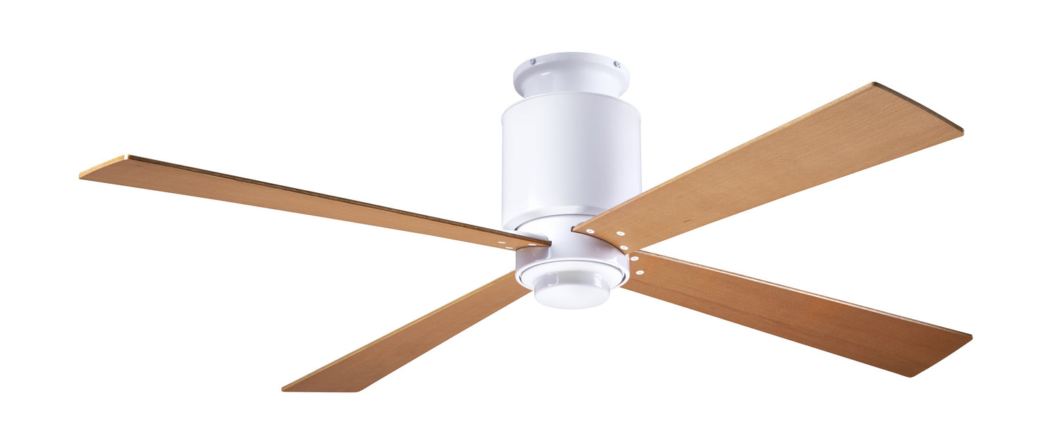 Modern Fan Co - LAP-FM-GW-50-MP-NL-001 - 50"Ceiling Fan - Lapa Flush - Gloss White