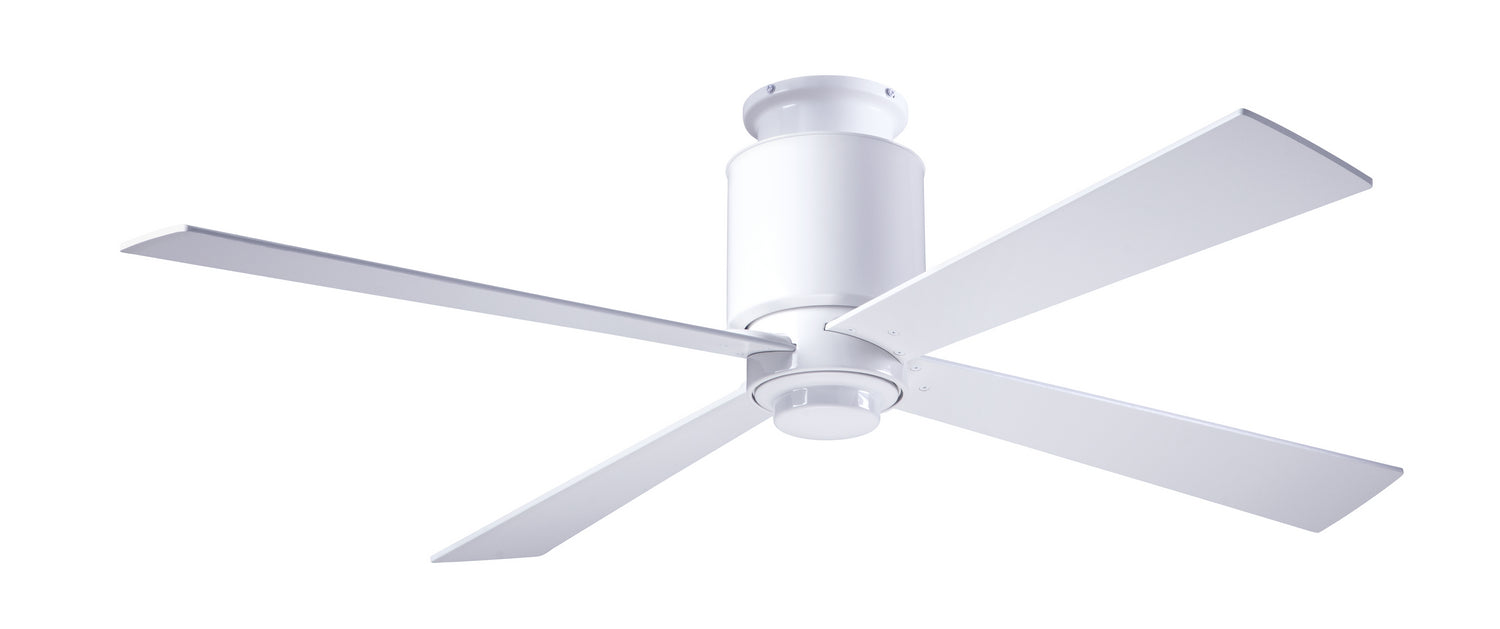 Modern Fan Co - LAP-FM-GW-50-WH-NL-005 - 50"Ceiling Fan - Lapa Flush - Gloss White