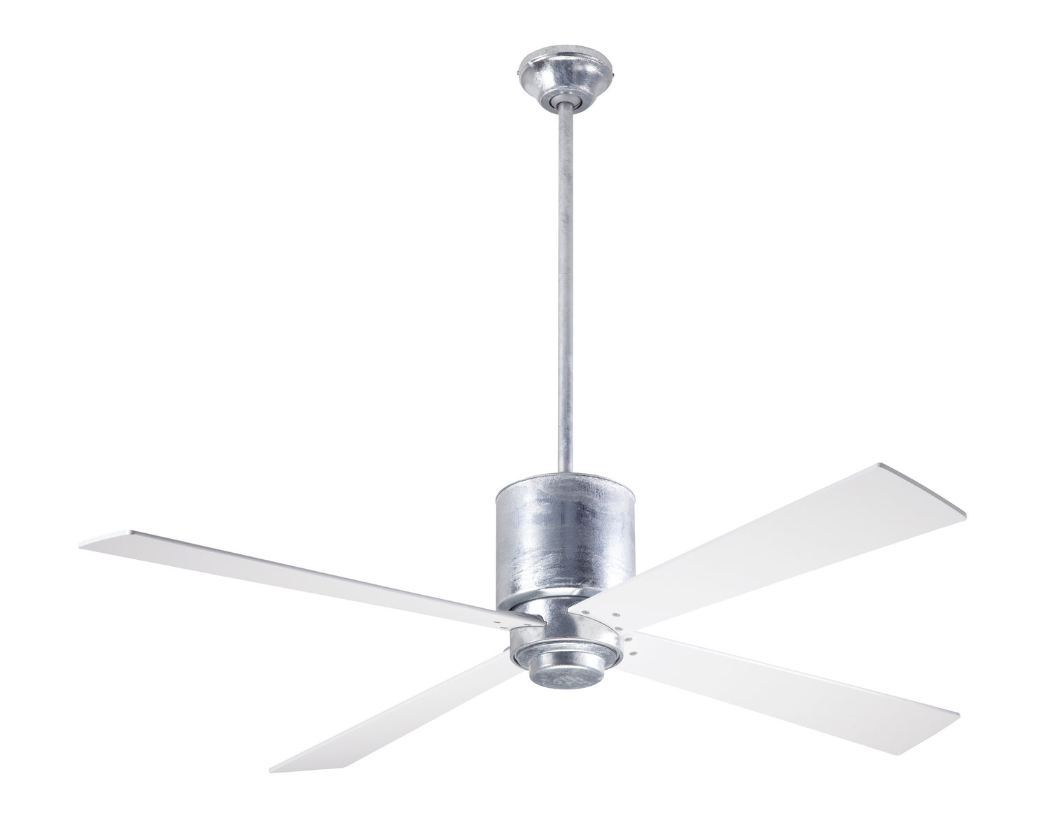 Modern Fan Co - LAP-GV-50-WH-NL-001 - 50"Ceiling Fan - Lapa - Galvanized