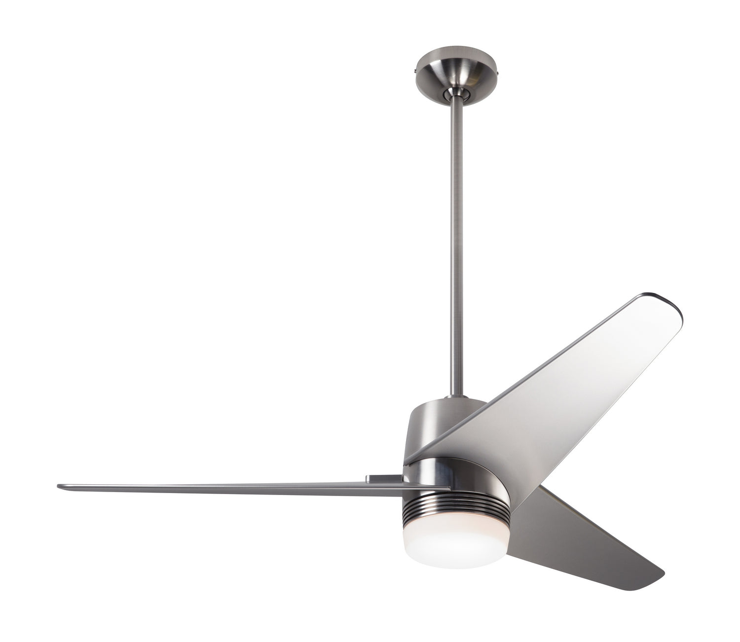 Modern Fan Co - VEL-BN-48-NK-853-CC - 48"Ceiling Fan - Velo DC - Bright Nickel