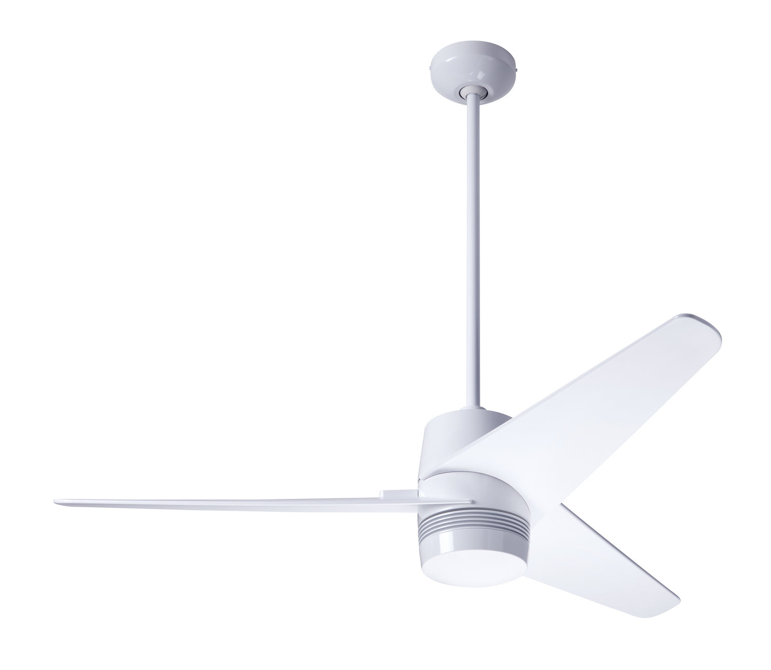 Modern Fan Co - VEL-GW-48-WH-NL-CC - 48"Ceiling Fan - Velo DC - Gloss White