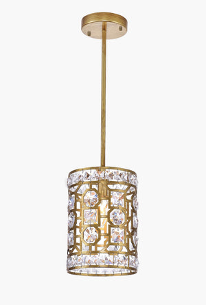 CWI Lighting - 1026P7-1-193 - One Light Mini Pendant - Belinda - Champagne