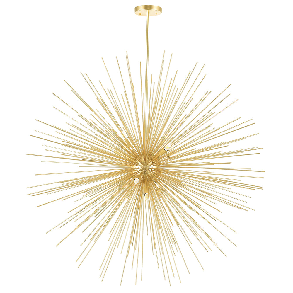 CWI Lighting - 1034P40-14-620 - 14 Light Chandelier - Savannah - Gold Leaf