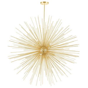 CWI Lighting - 1034P40-14-620 - 14 Light Chandelier - Savannah - Gold Leaf