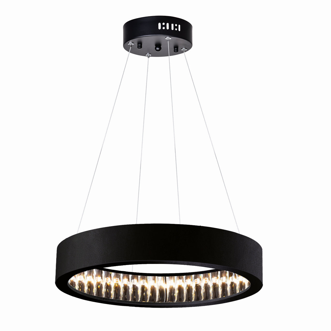 CWI Lighting - 1040P20-101 - LED Chandelier - Rosalina - Matte Black