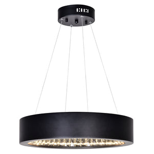 CWI Lighting - 1040P20-101 - LED Chandelier - Rosalina - Matte Black