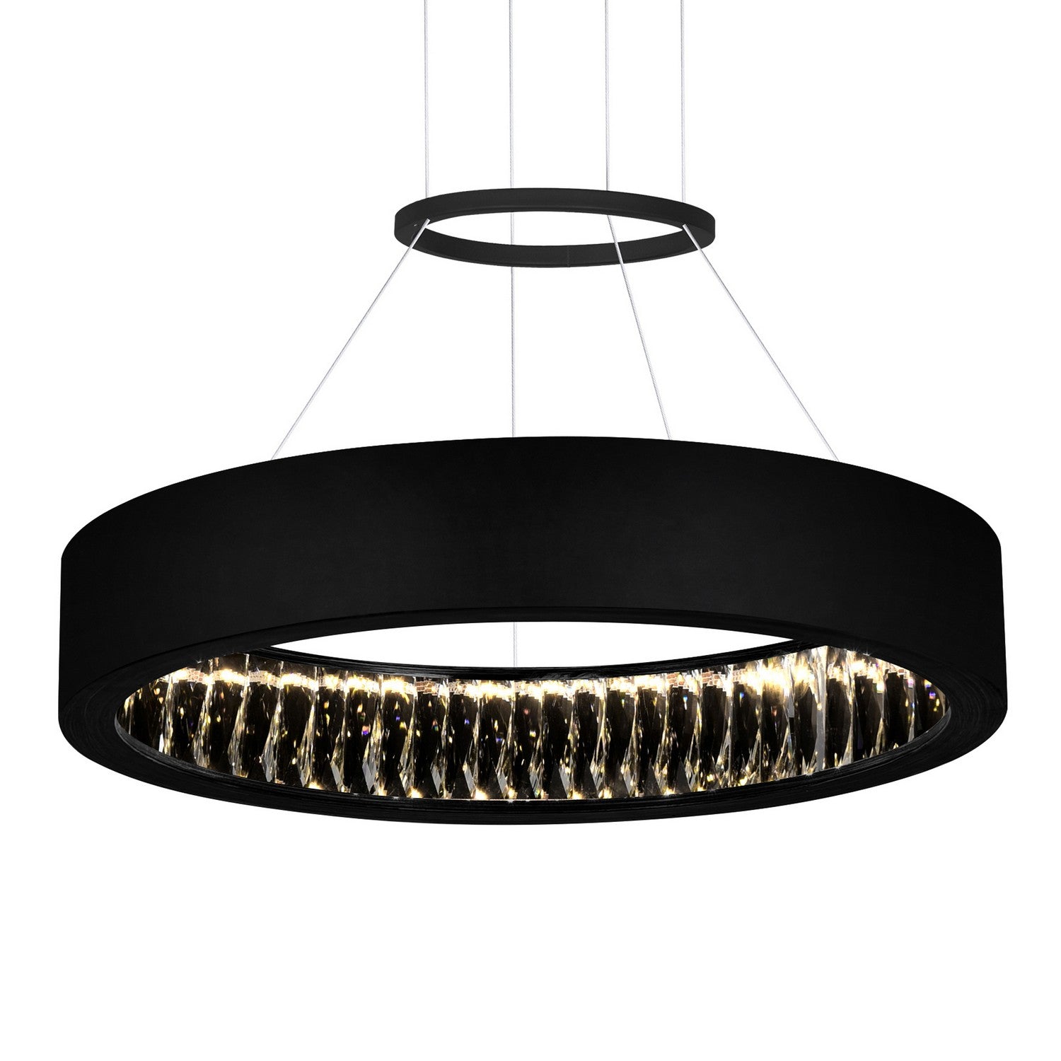 CWI Lighting - 1040P20-101 - LED Chandelier - Rosalina - Matte Black