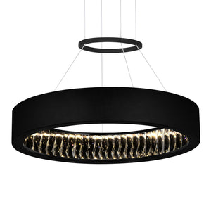 CWI Lighting - 1040P20-101 - LED Chandelier - Rosalina - Matte Black