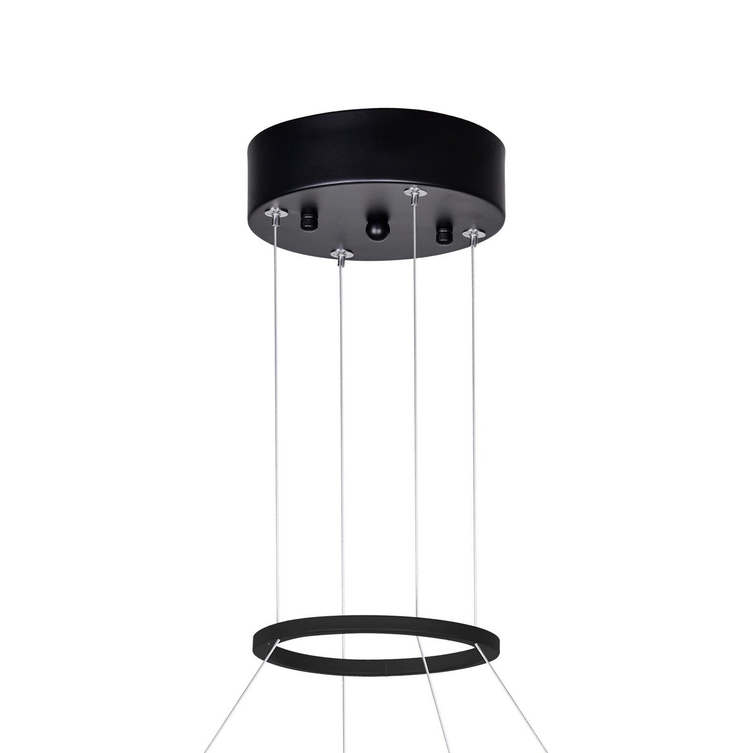 CWI Lighting - 1040P20-101 - LED Chandelier - Rosalina - Matte Black