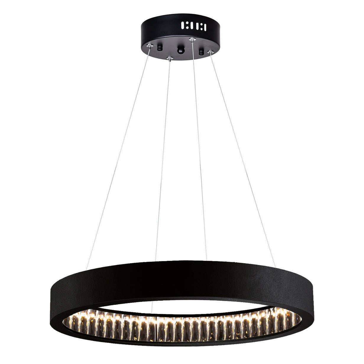 CWI Lighting - 1040P26-101 - LED Chandelier - Rosalina - Matte Black