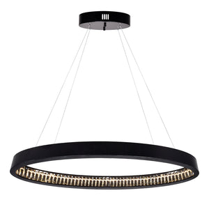 CWI Lighting - 1040P42-101-O - LED Chandelier - Rosalina - Matte Black