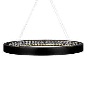 CWI Lighting - 1040P42-101-O - LED Chandelier - Rosalina - Matte Black