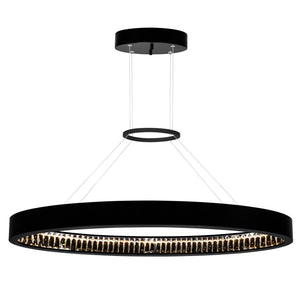 CWI Lighting - 1040P42-101-O - LED Chandelier - Rosalina - Matte Black