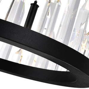 CWI Lighting - 1043P32-3-101 - LED Chandelier - Juliette - Black