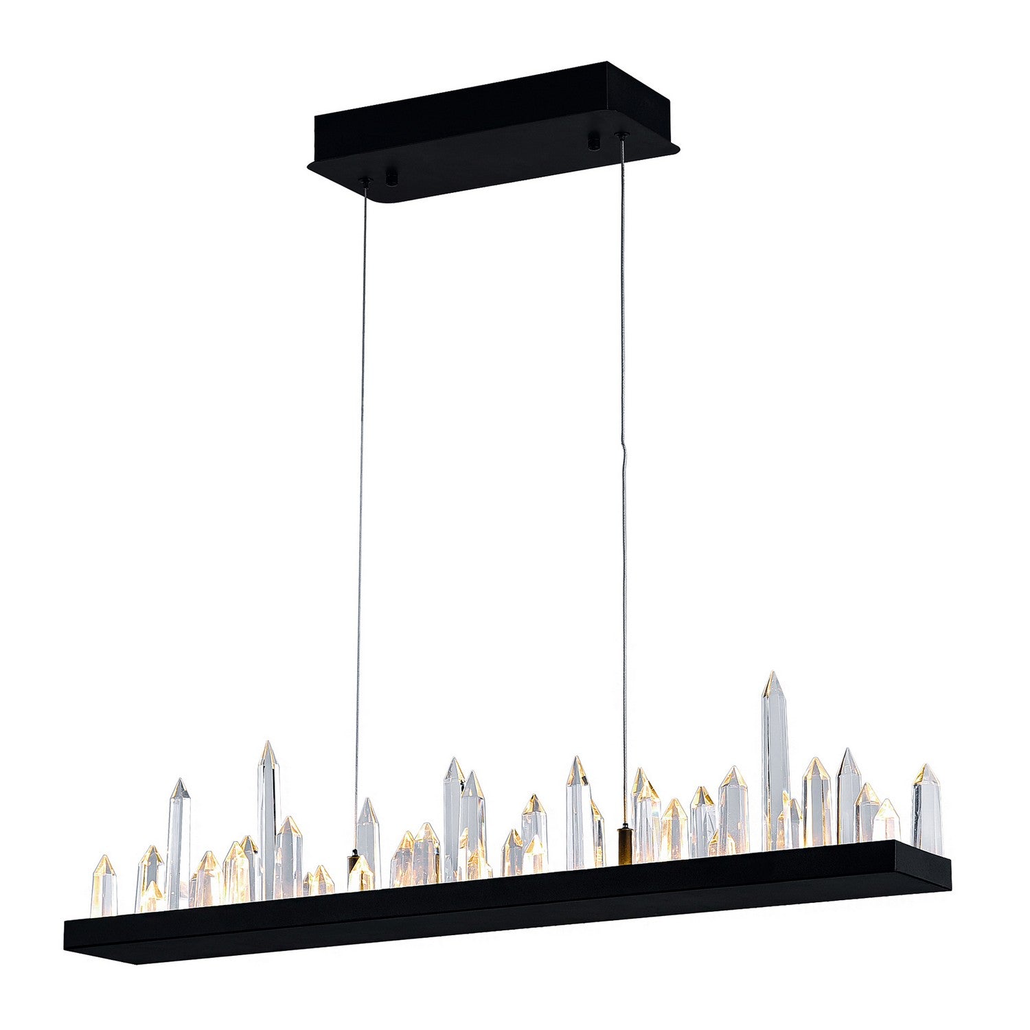 CWI Lighting - 1043P45-101-RC - LED Chandelier - Juliette - Black