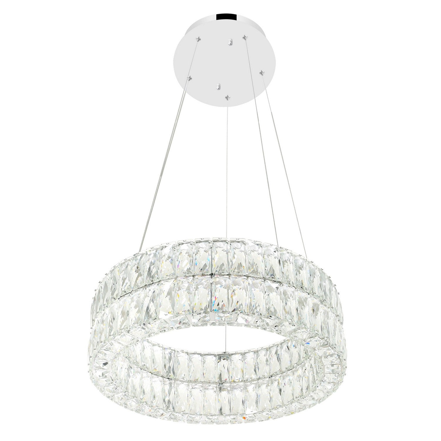 CWI Lighting - 1044P20-601-R-2C - LED Chandelier - Madeline - Chrome